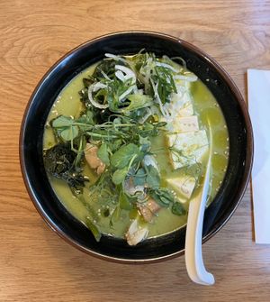 Midori ramen / vegetable style  at HIKARI in Zurich