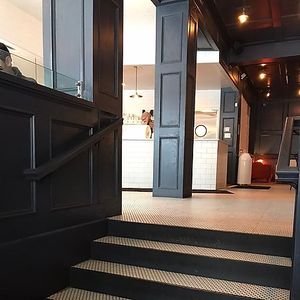 Inside  at Atomic Coffee in Royal Oak