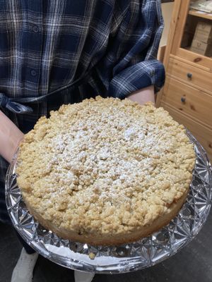 Apfelstreuselkuchen  at Initiative Poing Unverpackt in Poing