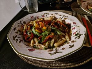 Cavatelli Diavola at Pizzeria Napoli in Mojacar