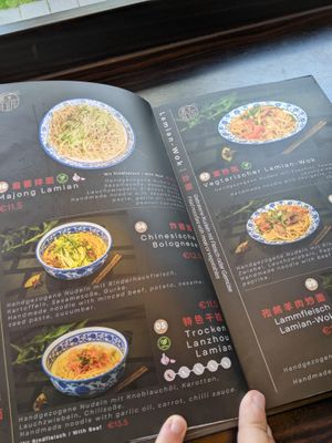 vegan noodle options at the noodlemaker in Frankfurt