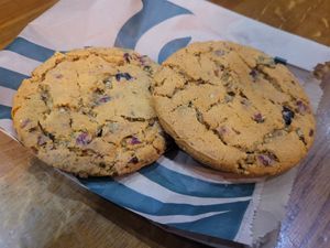 Pumkin Spice Cookies at Starbucks Coffee in Broughton