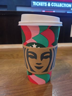 Medium Soya Latte at Starbucks Coffee in Broughton