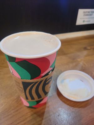 Medium Soya Latte at Starbucks Coffee in Broughton