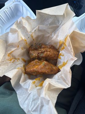 Honey Mustard Habanero   at Vegan Wangs in Atlanta