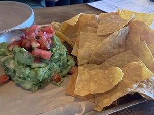 Chips and guac   at BrewDog in Las Vegas