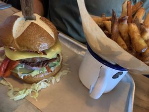 Burger   at BrewDog in Las Vegas