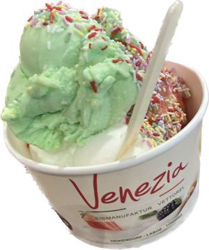 Veganer   at Eiscafé Venezia in Laboe