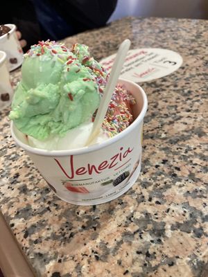 Vegan   at Eiscafé Venezia in Laboe