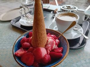  at Eiscafé Venezia in Laboe