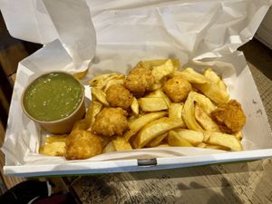 Nuggets meal  at Sea and Earth - Leek in Leek