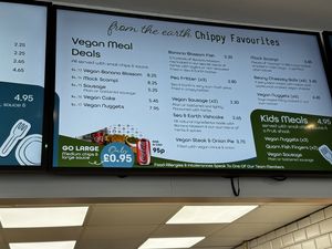 Menu  at Sea and Earth - Leek in Leek