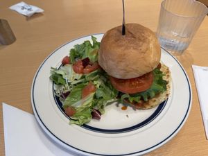 Vegan avocado burger  at Eggs 'n Things - 湘南江の島  in Fujisawa
