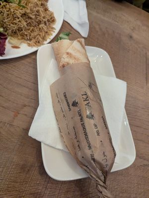 Falafelrolle at AKL in Aachen