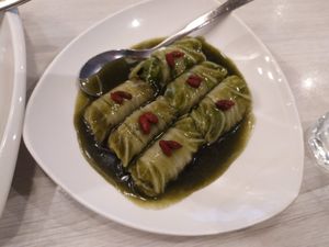Cabbage Roll at Whole Earth 环界蔬食 in Central Singapore