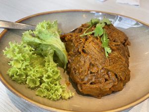 Penang rendang - my favourite  at Whole Earth 环界蔬食 in Central Singapore