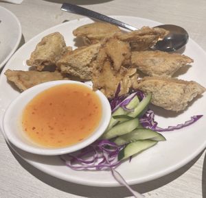 Special Beancurd Stuffed with filings    at Whole Earth 环界蔬食 in Central Singapore