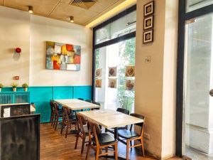 Interior at Whole Earth 环界蔬食 in Central Singapore