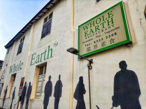 Tel at Whole Earth 环界蔬食 in Central Singapore
