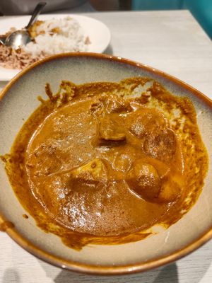 Nonya curry at Whole Earth 环界蔬食 in Central Singapore