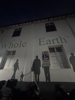 Mural   at Whole Earth 环界蔬食 in Central Singapore