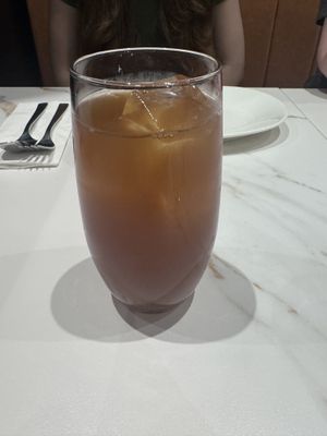 Iced lemon tea   at Whole Earth 环界蔬食 in Central Singapore