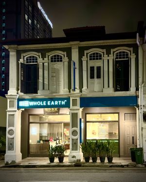 Restaurant Frontage  at Whole Earth 环界蔬食 in Central Singapore