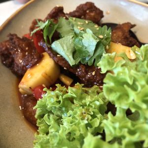 Thai sweet and sour chili at Whole Earth 环界蔬食 in Central Singapore