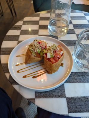  at Mood Cafe in London