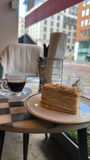   at Mood Cafe in London