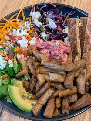 The Superbowl at Mood Cafe in London