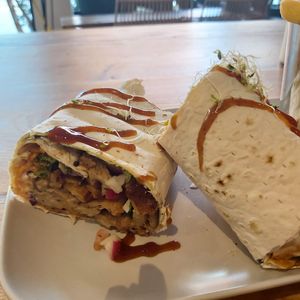 Wrappers delight at Mood Cafe in London