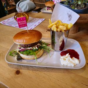   at Mood Cafe in London