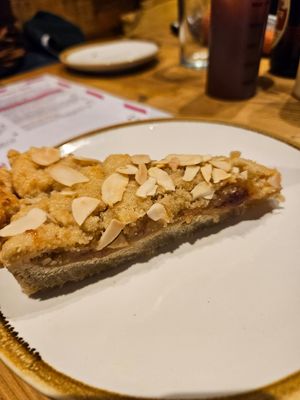 Strawberry tarte at Mood Cafe in London