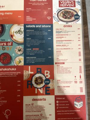   at Hummusbar in Budapest