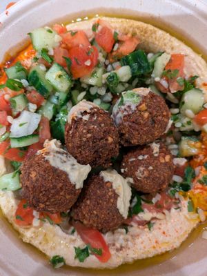  at Hummusbar in Budapest