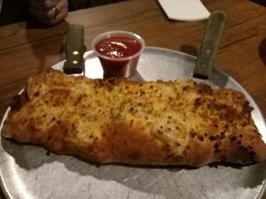 Pepperoni Roll at Little E's Pizzeria in Greensburg
