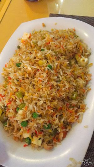 fried rice at Coriander in Phnom Penh