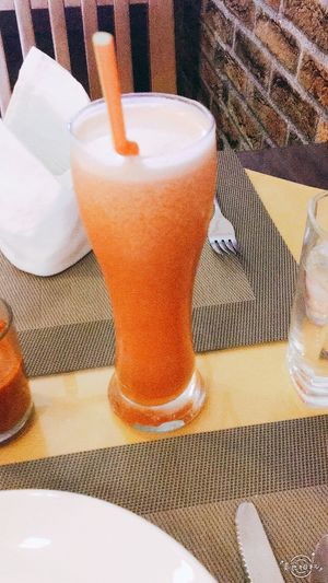 tomato juice at Coriander in Phnom Penh