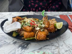 Pad thai  at Banana Tree in Birmingham