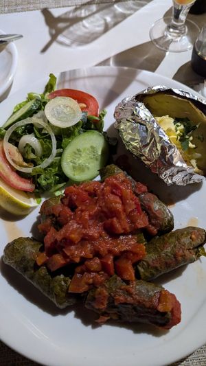 Dolma at Paulas Restaurant in Ayia Napa