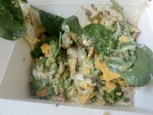 The Green Goddess option at Mr Potato Broadbeach in Broadbeach