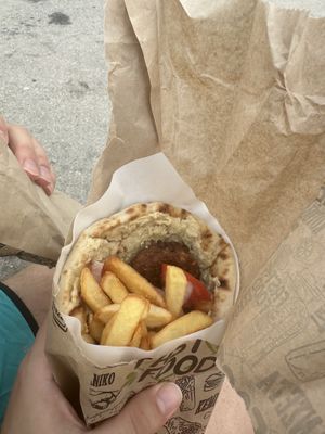   at The Gyro Spot in Corfu