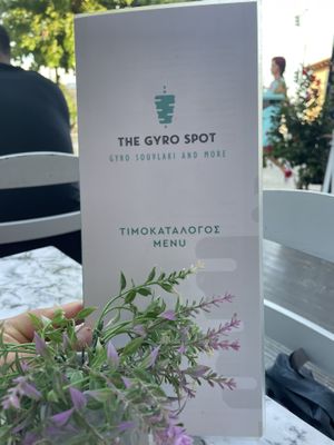   at The Gyro Spot in Corfu