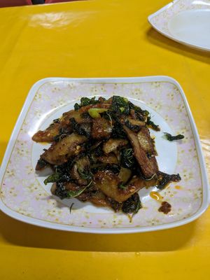 One of the dishes at Thung Ngen Jay Food - ถุงเงินอาหารเจ in Nakhon Sawan
