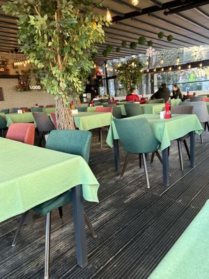   at Restaurant Wood in Sinaia