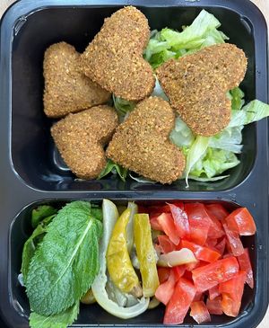 Falafelherzen at Opa - Imbiss in Magdeburg