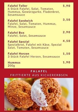 Menü at Opa - Imbiss in Magdeburg