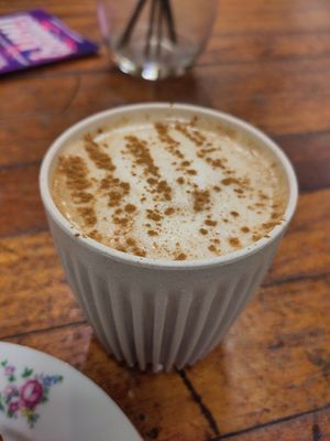 Chai latte at Busy V Bakery  in Bristol