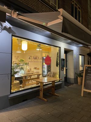   at Z'AHA deli in The Hague